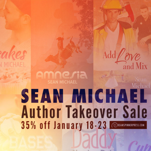 Sean Michael Author Takeover Sale 35% Off