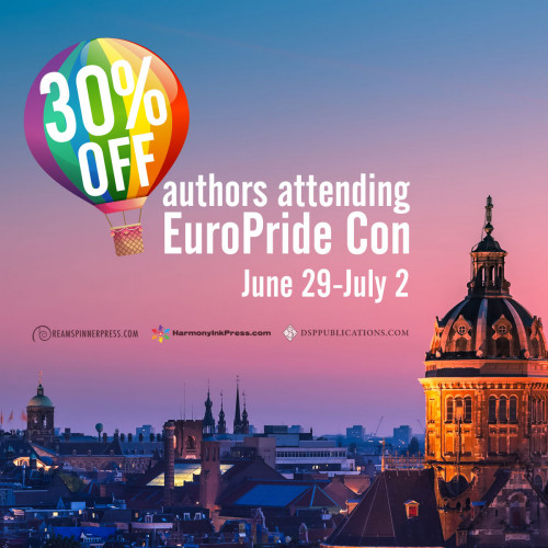 Euro Pride Con 2018: 30% Off Titles by Attending Authors